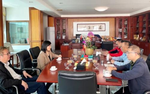 中國建筑衛(wèi)生陶瓷協(xié)會(huì)衛(wèi)浴分會(huì)王巍會(huì)長蒞臨調(diào)研指導(dǎo)